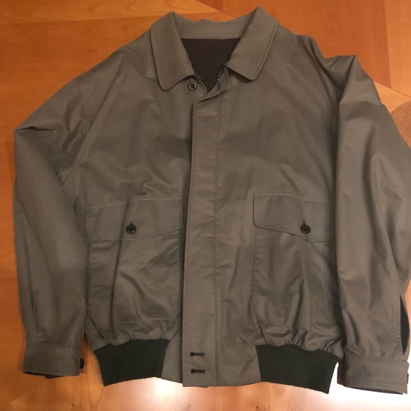 BURBERRYS Mens Brushed Cotton Jacket with wool lining. - Picture 3 of 13